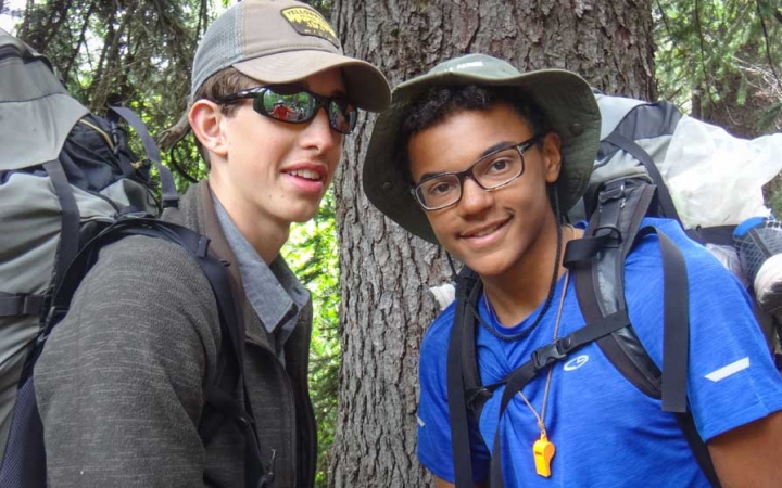 outdoor adventure trip for teens